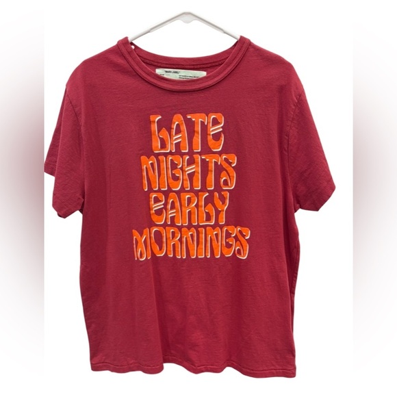 Off-White “Late Nights Early Mornings” - Picture 1 of 8